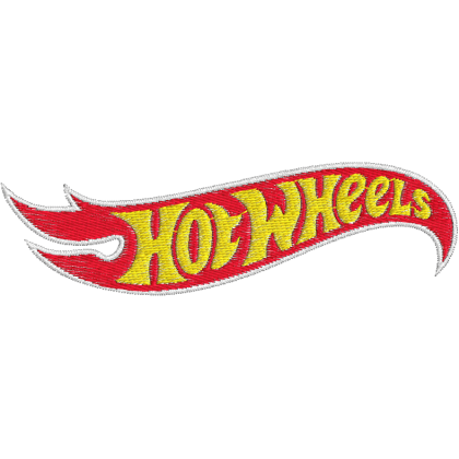 Matriz de Bordado Logotipo Hot wheels